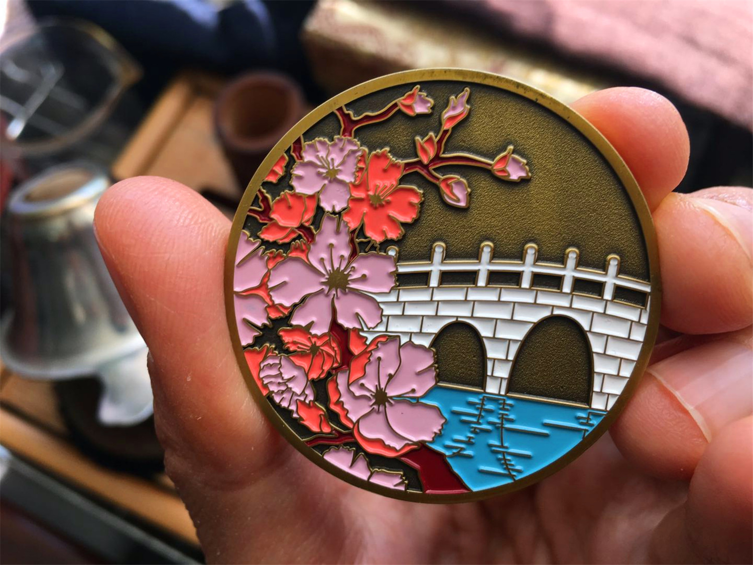 晚春花卉系列文化創(chuàng)意產(chǎn)品亮相五一游園