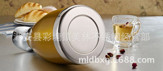 【不銹鋼歐式咖啡壺 保溫壺 保溫瓶 多彩壺】價格,廠家,圖片,餐具套裝,潮安縣彩塘鎮(zhèn)美林不銹鋼經營部-